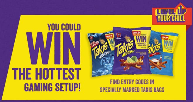 Takis Chips Level Up Your Chill Sweepstakes