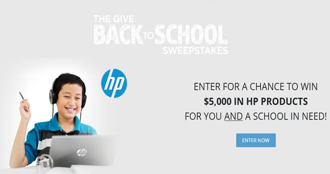 Valpak Give Back to School Sweepstakes