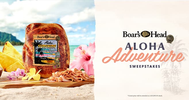 Boar's Head Aloha Adventure Sweepstakes