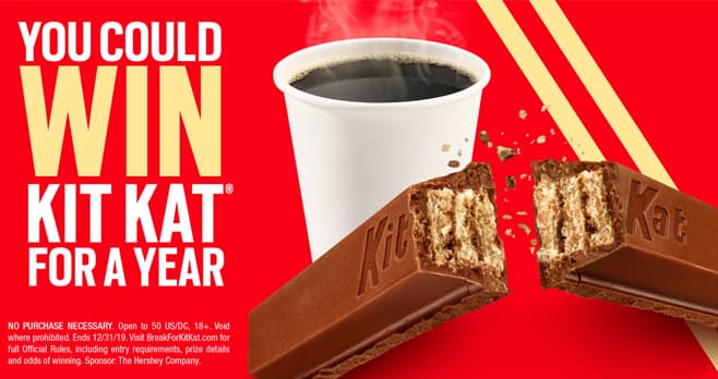 Break For Kit Kat Sweepstakes