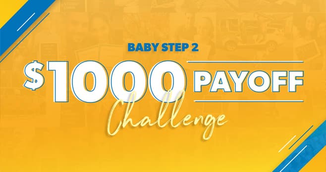 Dave Ramsey $1,000 Payoff Challenge