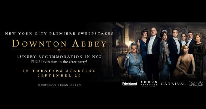 EW Downton Abbey Sweepstakes