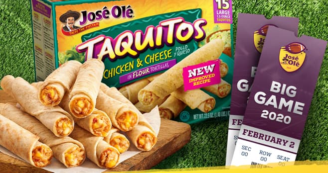 Jose Ole For Game Day Sweepstakes (OleForGameDay.com)