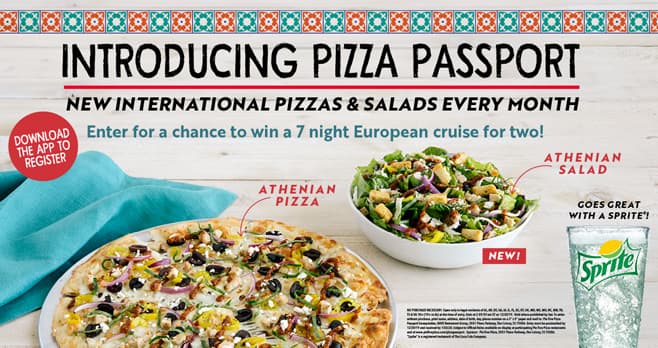 Pie Five Pizza Pizza Passport Sweepstakes