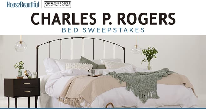 House Beautiful Charles P. Rogers Sweepstakes (Bed.HouseBeautiful.com)