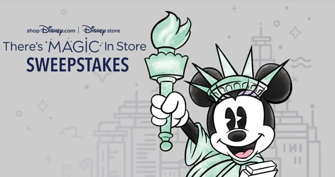 Disney There's Magic in Store Sweepstakes