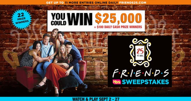 Friends25 Sweepstakes (Friends25.com)