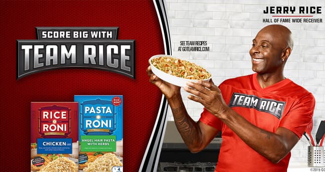 Rice-A-Roni Go Team Rice Instant Win Game