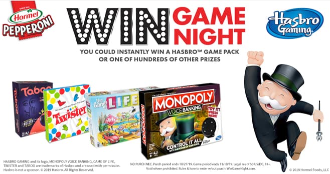 Win Game Night Instant Win Game (WinGameNight.com)