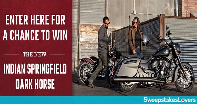 Indian Motorcycle Indian Springfield Dark Horse Sweepstakes