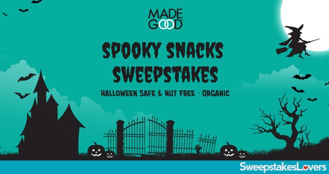 MadeGood Spooky Snacks Sweepstakes