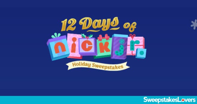 12 Days of Nick Jr Holiday Sweepstakes 2020