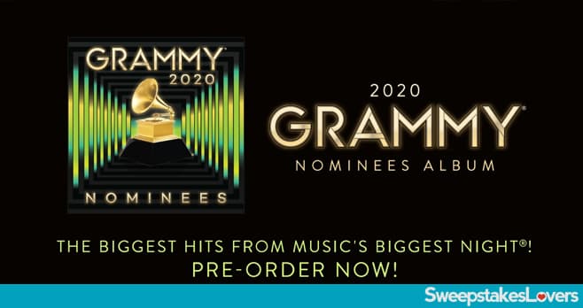 2020 GRAMMY Nominees Album Flyaway Sweepstakes