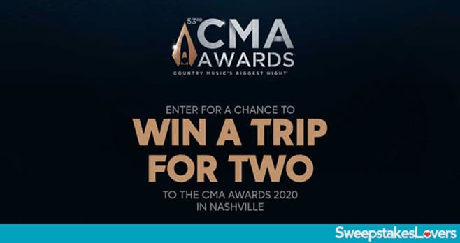 CMA Awards 2020 Sweepstakes