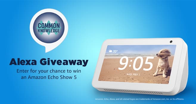 Game Show Network Common Knowledge Alexa Giveaway