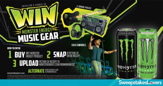 Monster Energy Guitar Sweepstakes