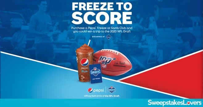 Pepsi Freeze Sweepstakes at Sam's Club