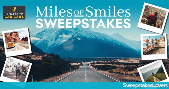 Synchrony Miles of Smiles Sweepstakes