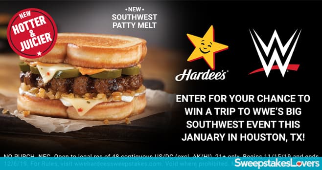 WWE Hardee's Sweepstakes