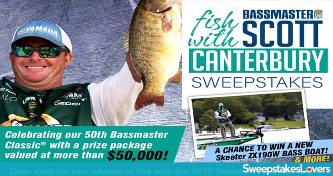 Fish with Scott Canterbury Sweepstakes