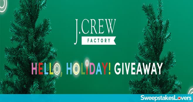 J.Crew Factory Hello Holiday Giveaway