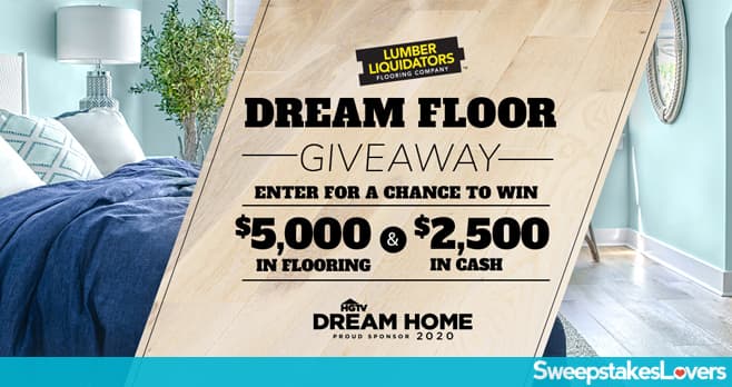 Lumber Liquidators Dream Floor Giveaway 2020