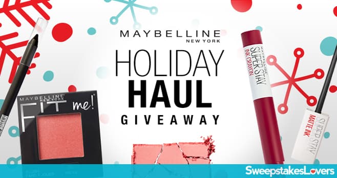 Maybelline Holiday Haul Sweepstakes