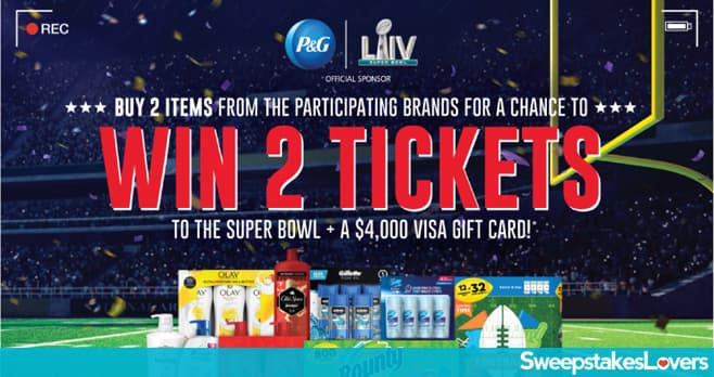 P&G Football Sweepstakes 2020