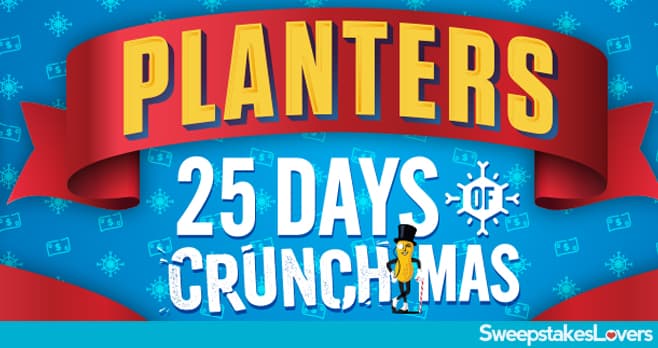 Planters 25 Days of Crunchmas Instant Win Game