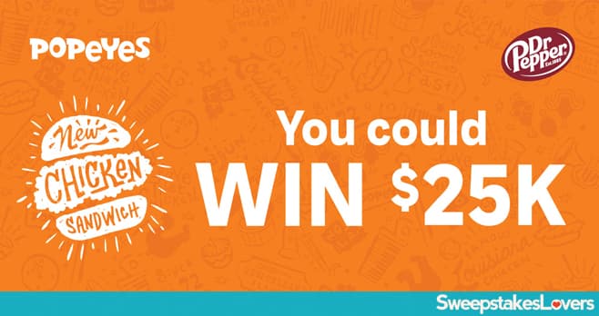 Popeyes $25k Giveaway