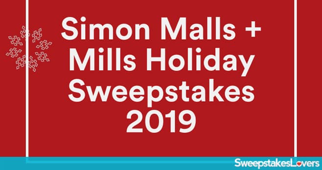 Simon $10,000 Holiday Sweepstakes