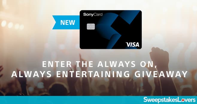 Sony Rewards Always On Always Entertaining Sweepstakes & Instant Win Game