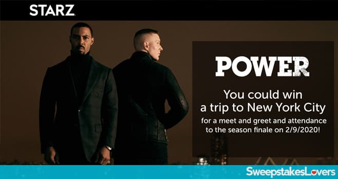 Starz Power Finale Sweepstakes (StarzPowerFinaleSweepstakes.com)