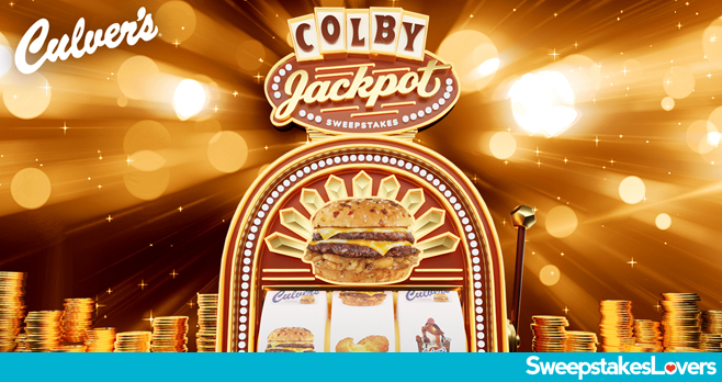 Culver's Colby JackPot Sweepstakes 2020