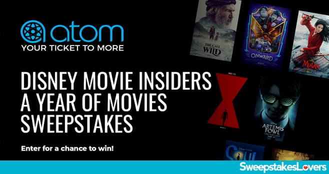 Disney Movie Insiders A Year Of Movies Sweepstakes 2020