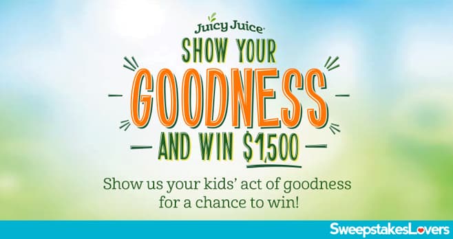 Juicy Juice Show Your Goodness Contest