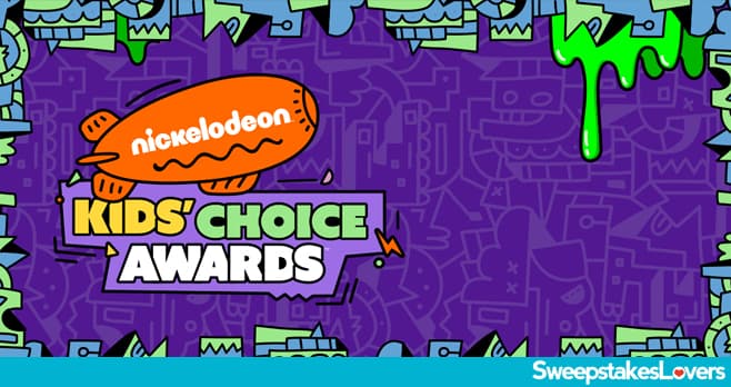 Nickelodeon 2020 Kids Choice Awards Sweepstakes