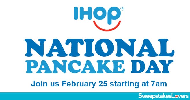 IHOP National Pancake Day Giveaway 2020