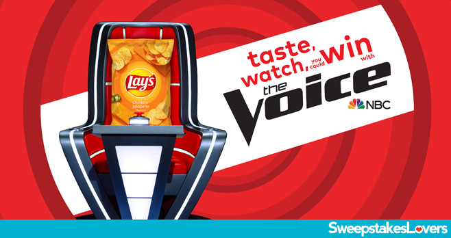 Lays And The Voice Sweepstakes 2020