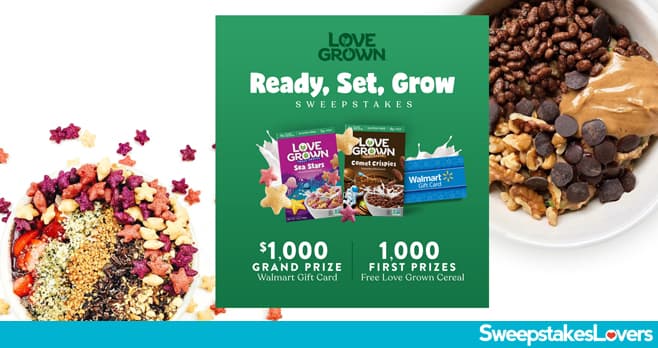 Love Grown Walmart Sweepstakes 2020