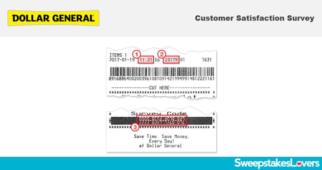 Dollar General Survey Sweepstakes 2020