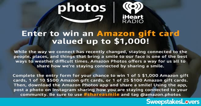 iHeart Radio Share a Smile Contest 2020