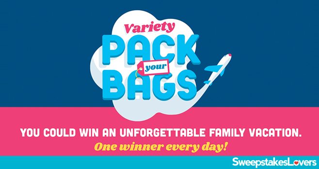 Variety Pack Your Bags Sweepstakes 2020