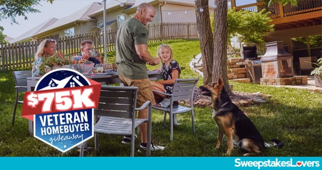 Realtor.com $75K Veteran Homebuyer Sweepstakes 2020