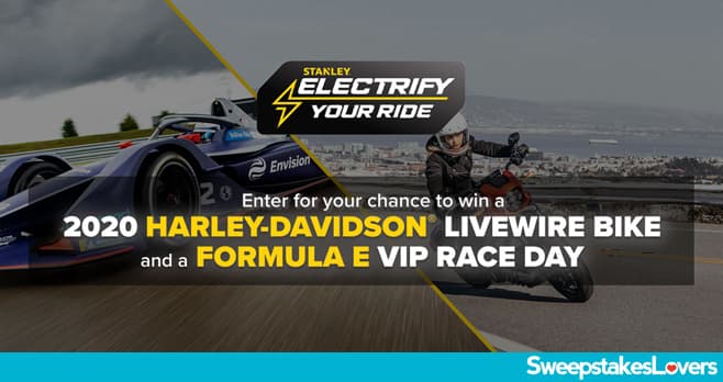 STANLEY Electrify Your Ride Sweepstakes 2020