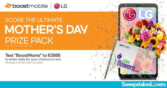 Boost Mobile Mother's Day Sweepstakes 2020