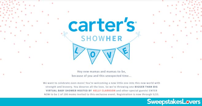 Carter's ShowHER Love Sweepstakes 2020