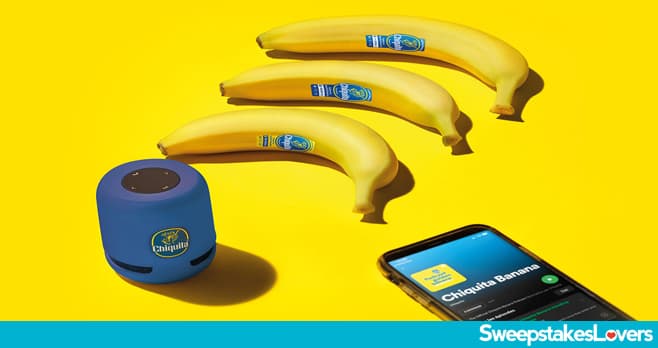 Chiquita Yellow Banana Sweepstakes 2020