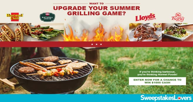 Hormel Foods Summer Grilling Sweepstakes 2020