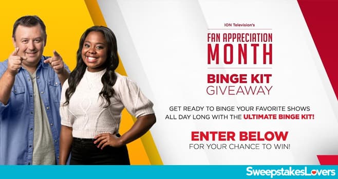 ION Television Binge Kit Giveaway 2020